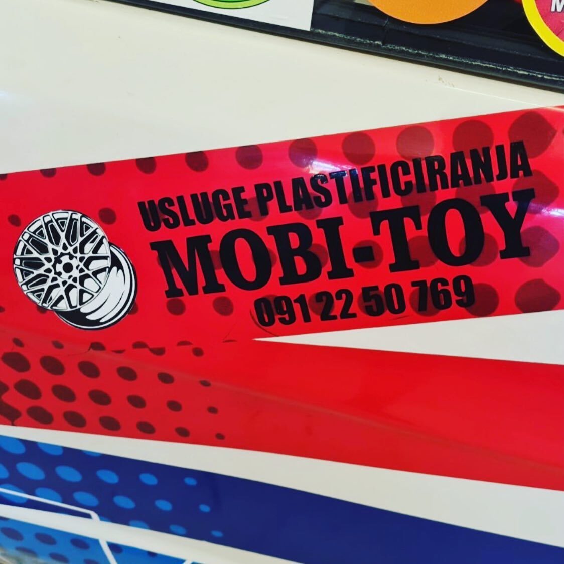 MOBI-TOY — usluge plastificiranja, oznaka obrta
